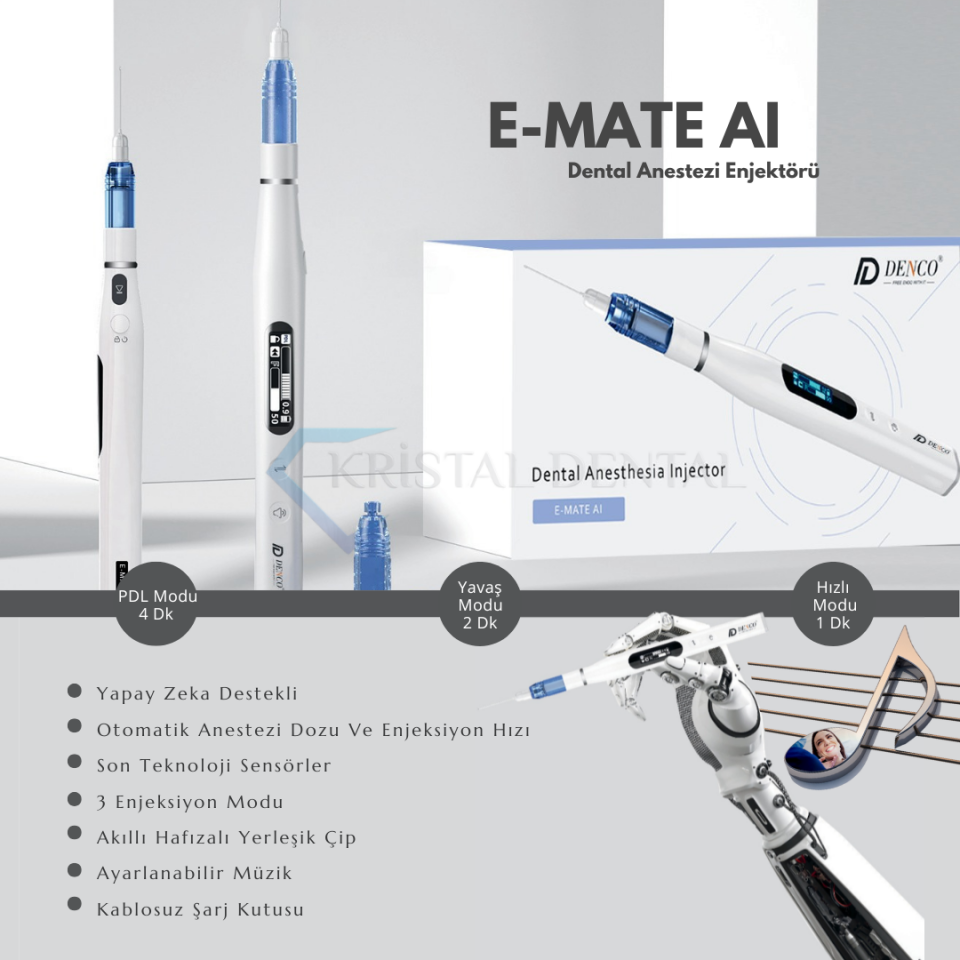 Denco E-Mate AI Dental Anestezi Cihazı