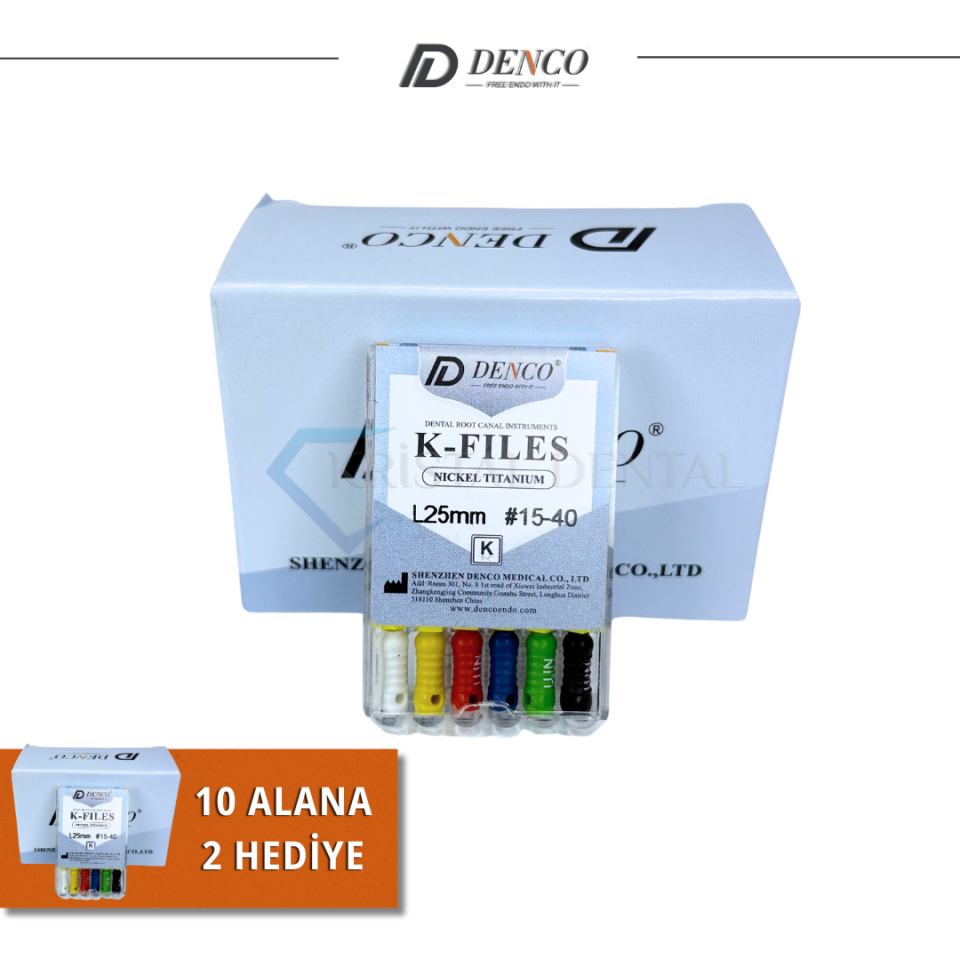 Denco Nİ-Tİ K-Files El Eğesi