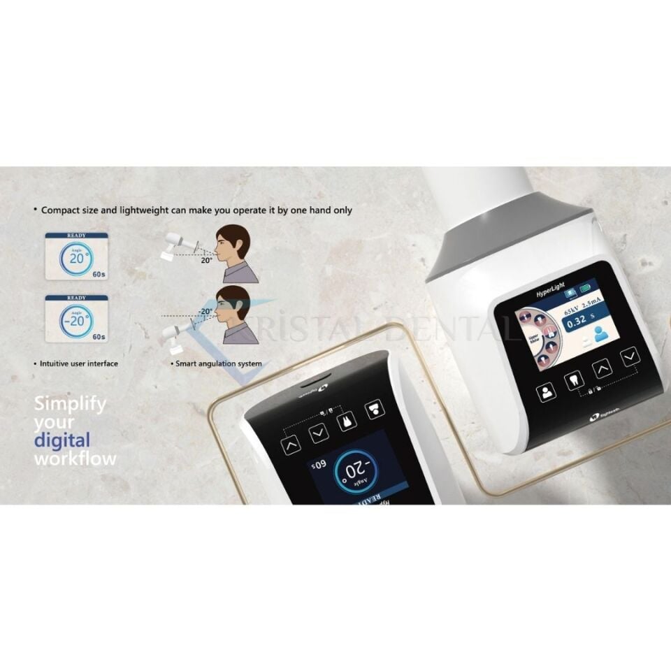 Eighteeth Hyperlight Portatif Taşınabilir Periapikal Röntgen