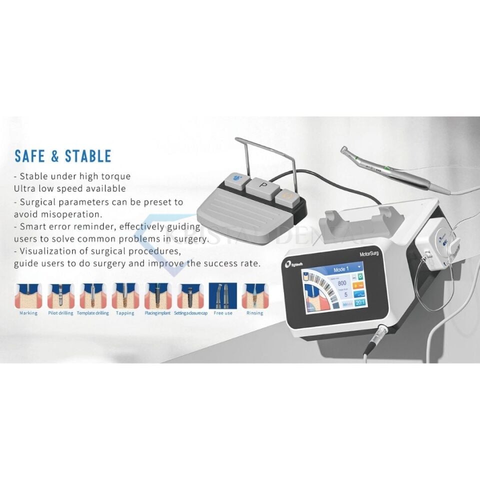 Eighteeth Motorsurg Işıklı Fizyodispenser Cihazı