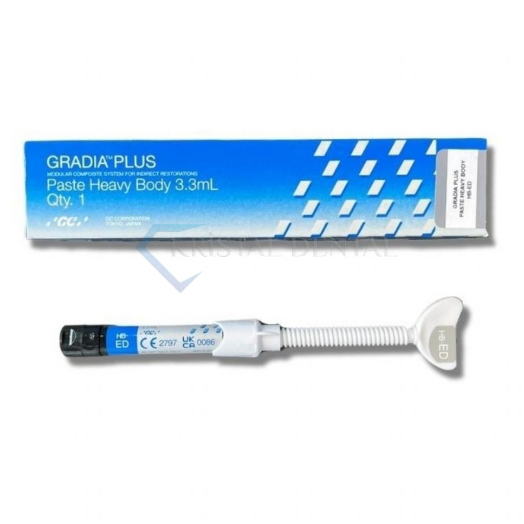 GC Gradia Plus Paste Heavy Body Enamel Kompozit 3.3ml