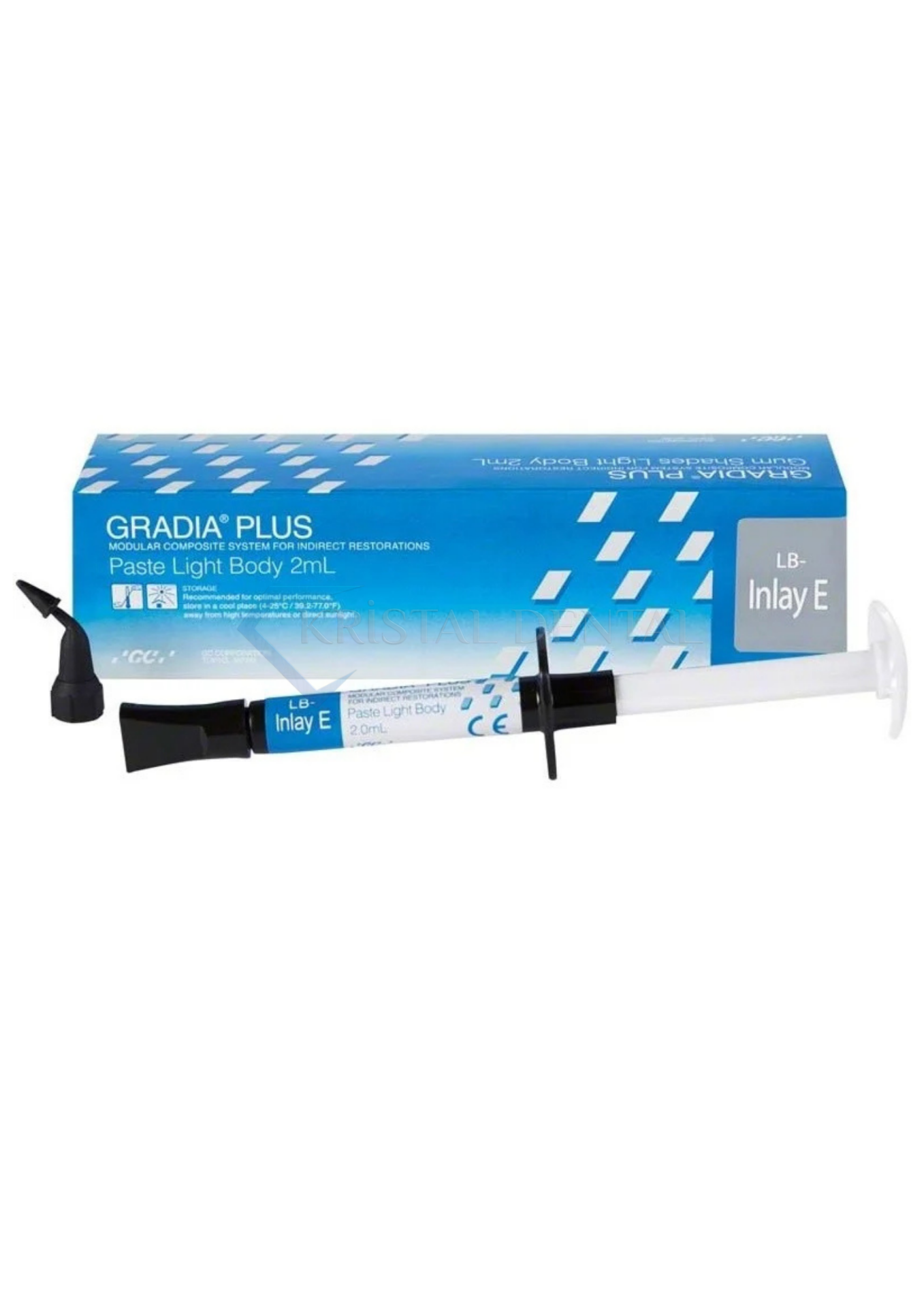 GC Gradia Plus Paste Light Body Inlay Kompozit 2ml