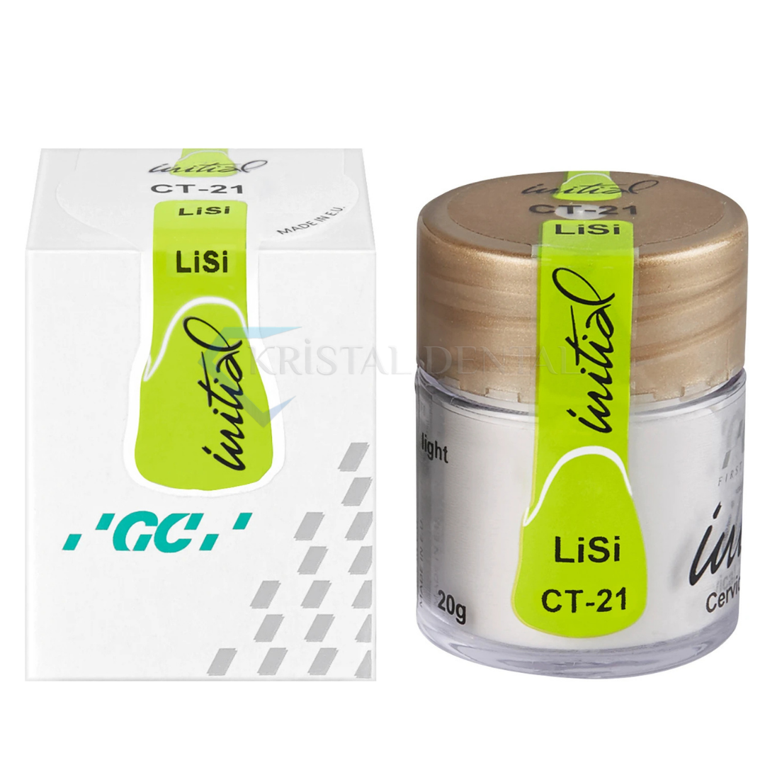 GC Initial Lisi Lityum Disilikat Seramik Toz Cervical Translucent 20gr