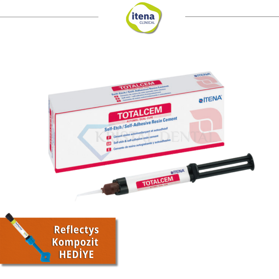 İtena TotalCem Dual Cure Rezin Siman Refill (Special Metal)