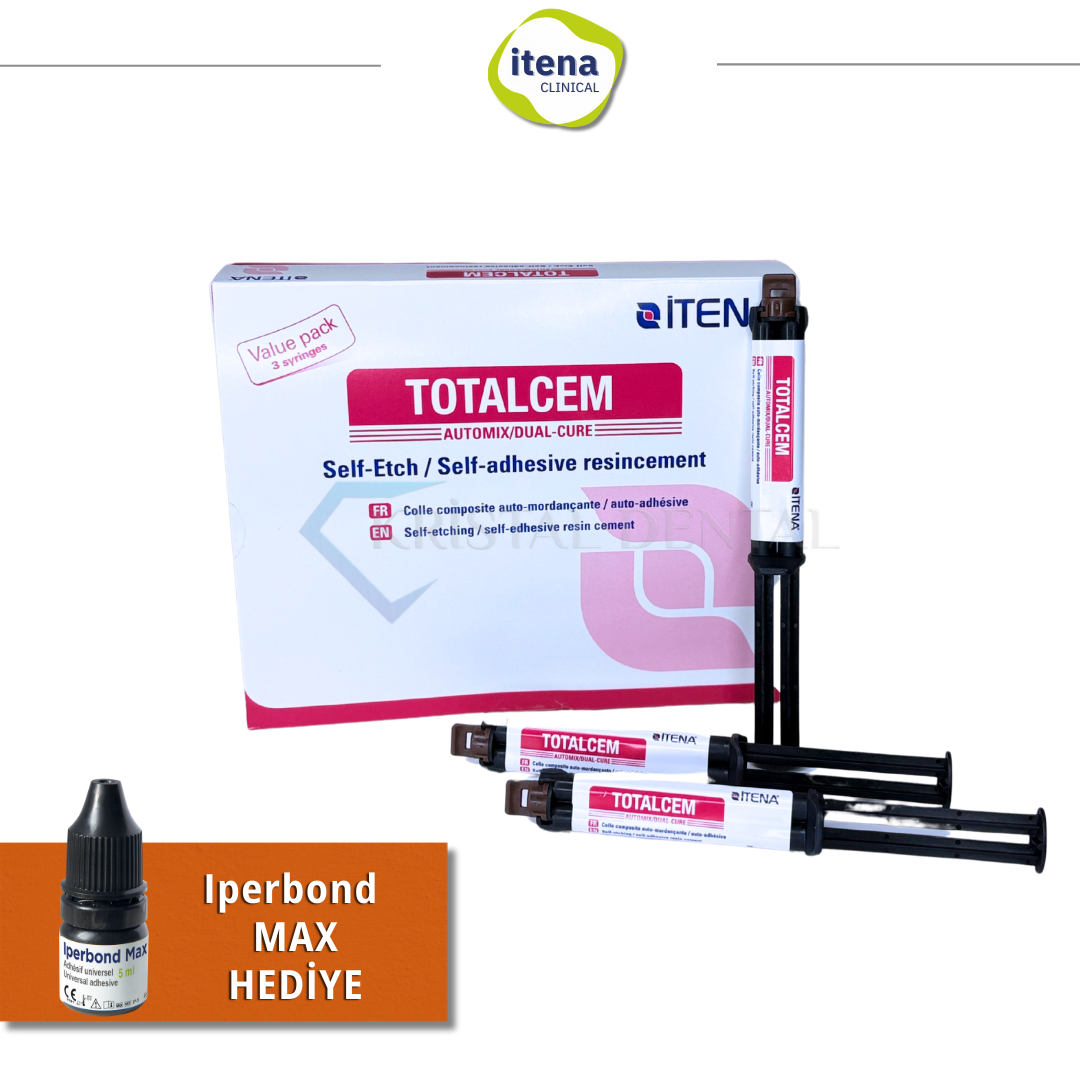 İtena TotalCem Dual Cure Rezin Siman Value Pack (Special Metal)