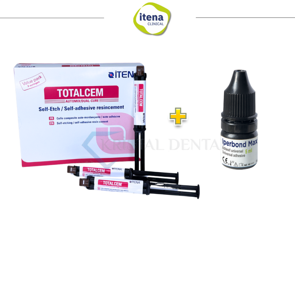 İtena TotalCem Dual Cure Rezin Siman Value Pack (Special Metal)