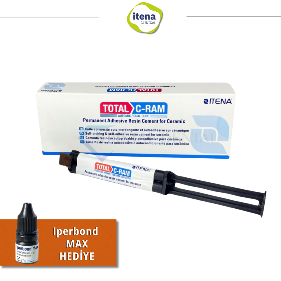İtena Total C-Ram Dual Cure Rezin Siman (Special Ceramic)