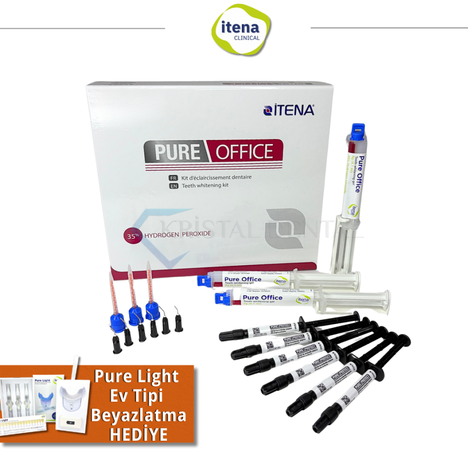 İtena Pure Office Ofis tipi Kök Kanal Value Pack Beyazlatma Seti
