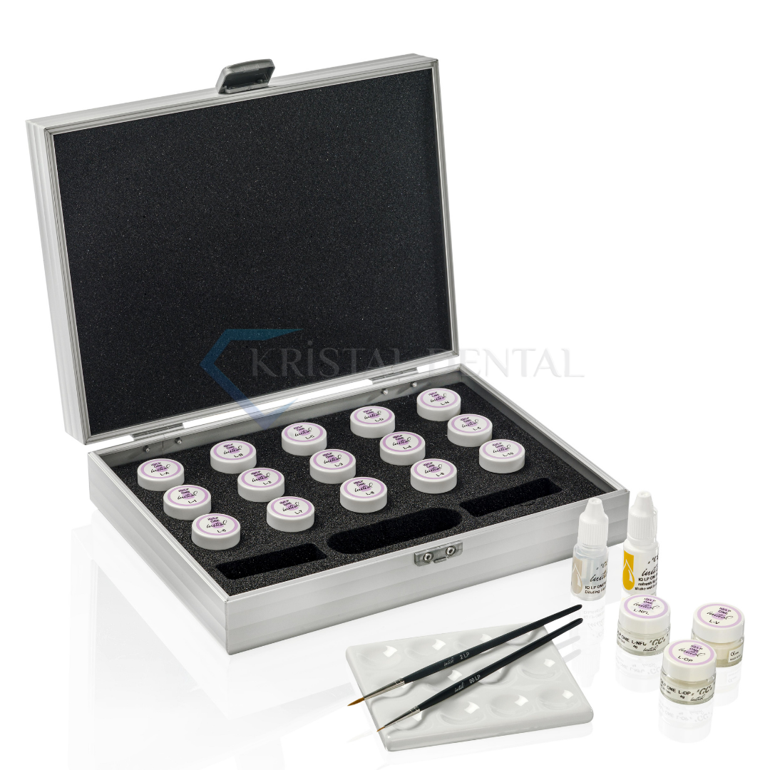 GC Initial IQ Lustre Pastes ONE V-Shades Set - Boyanabilir Seramik