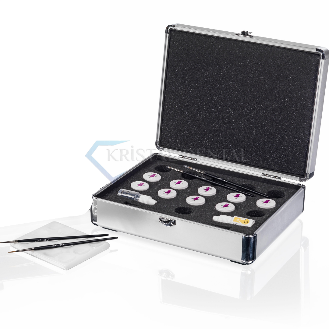 GC Initial IQ Lustre Pastes ONE V-Shades Set - Boyanabilir Seramik