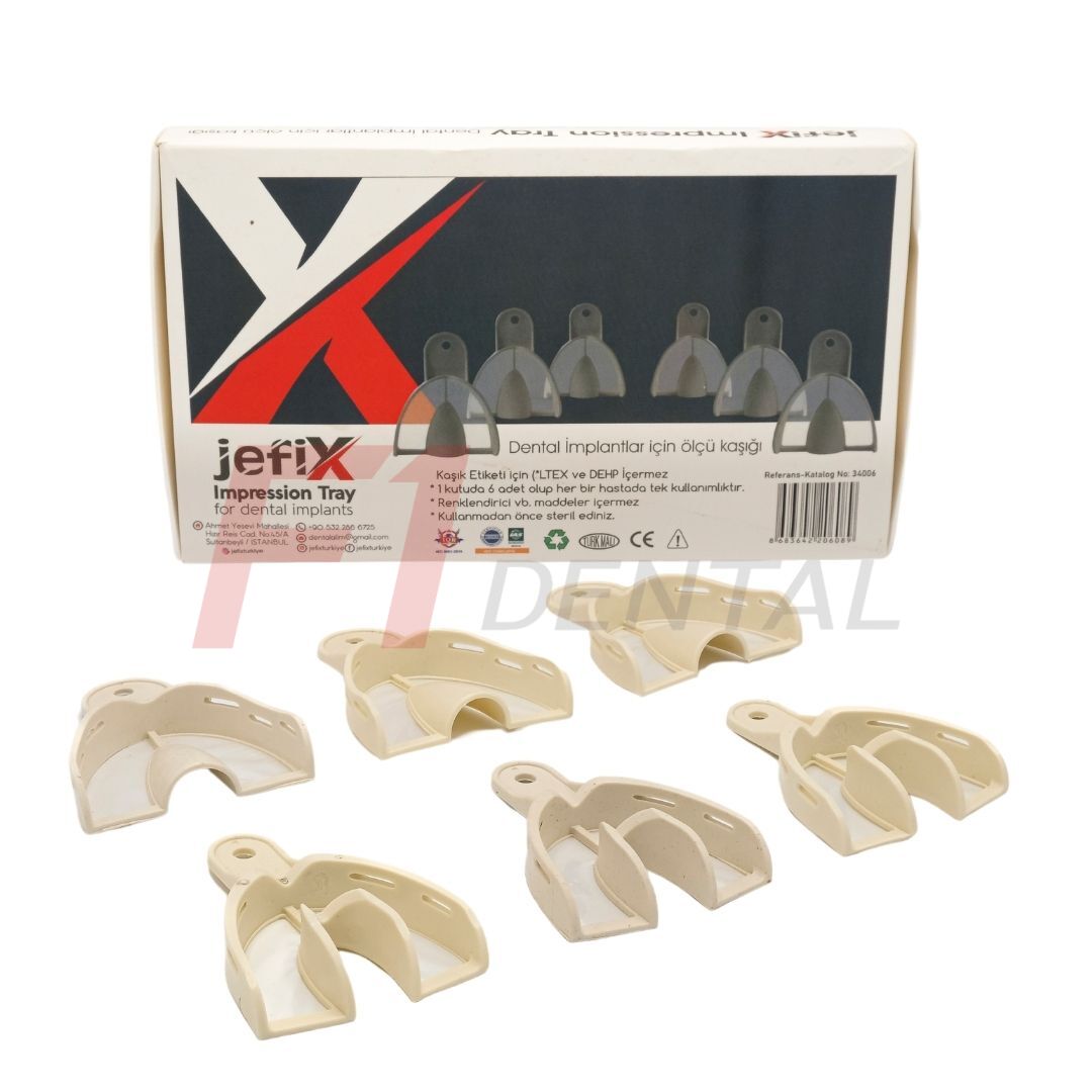 Jefix İmplant Ölçü Kaşığı 6 'lı