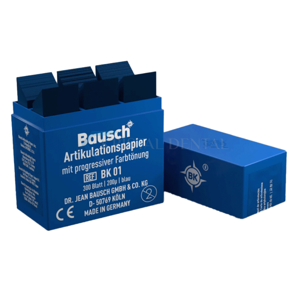 Bausch 200 Mikron Artikülasyon Kağıdı (Mavi-Düz Form)